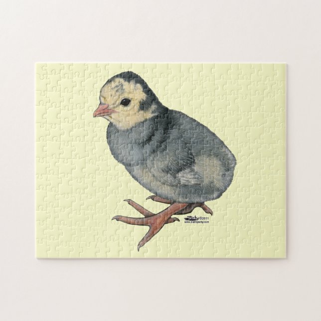 Puzzle Dinde Bleue ardoise (Horizontal)