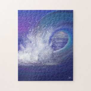 Puzzle d'Indigo Ocean Wave
