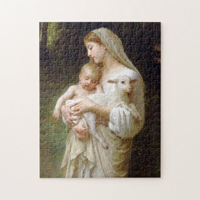 Puzzle d'innocence de Bouguereau (Vertical)