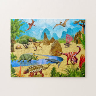 Puzzle Dinosaur Jurassic Parc animaux Puzzle Dino