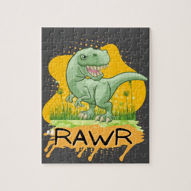 Puzzle dinosaure (Vertical)