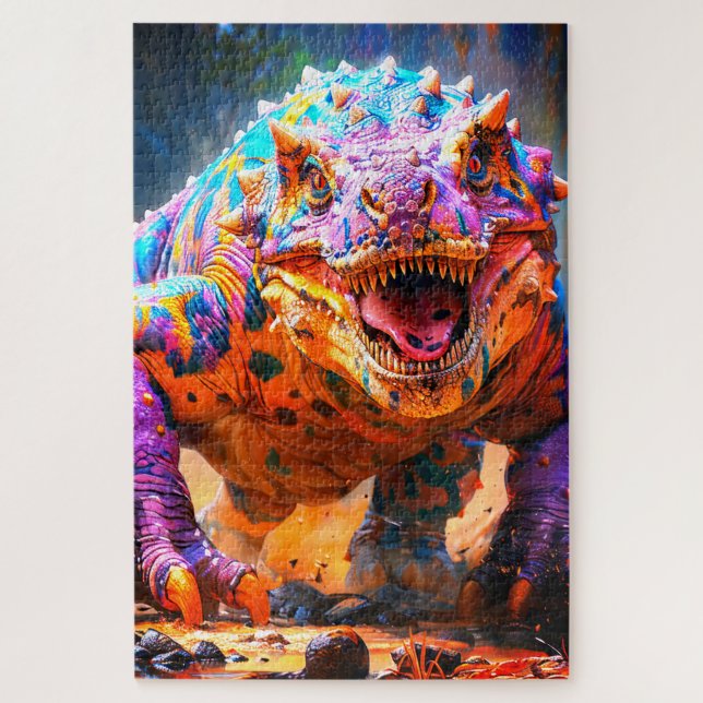 Puzzle Dinosaure (Vertical)
