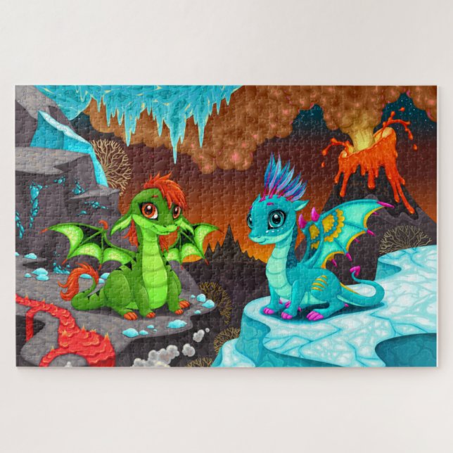 Puzzle Dinosaures (Horizontal)