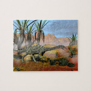 Puzzle Dinosaures d'Anchisaurus - 3D rendent