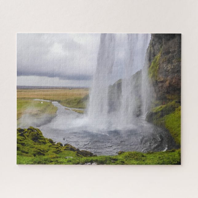 Puzzle d'Islande - Cascade de Seljalandsfoss (Horizontal)