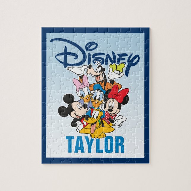 Puzzle Disney | Mickey & Friends - Vacances en famille (Vertical)