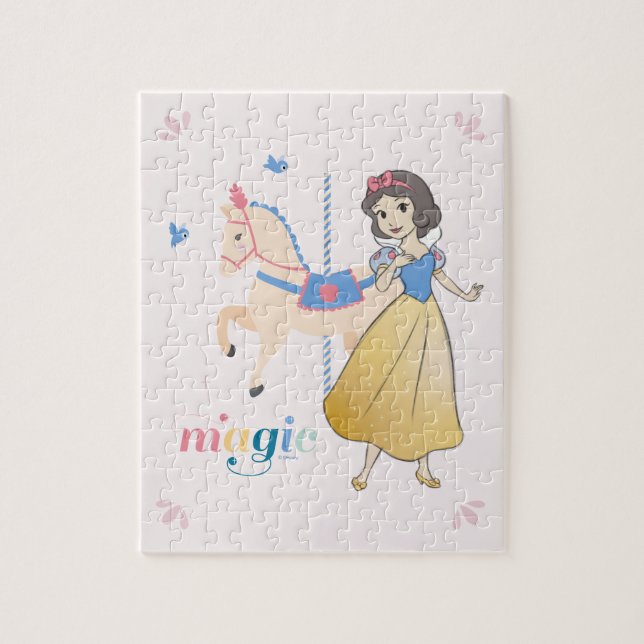 Puzzle Disney Princess Blanche Neige | Magie du carrousel (Vertical)