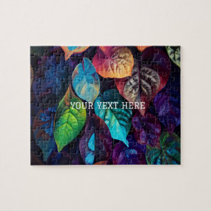 Puzzle disposition de congé dynamique et frappante visuel