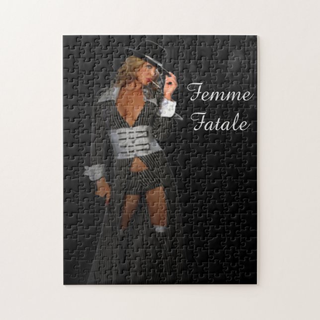 Puzzle Diva Gangster Femme Fatale (Vertical)