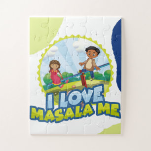 Puzzle Divers produits pour enfants-I Love Masala Me