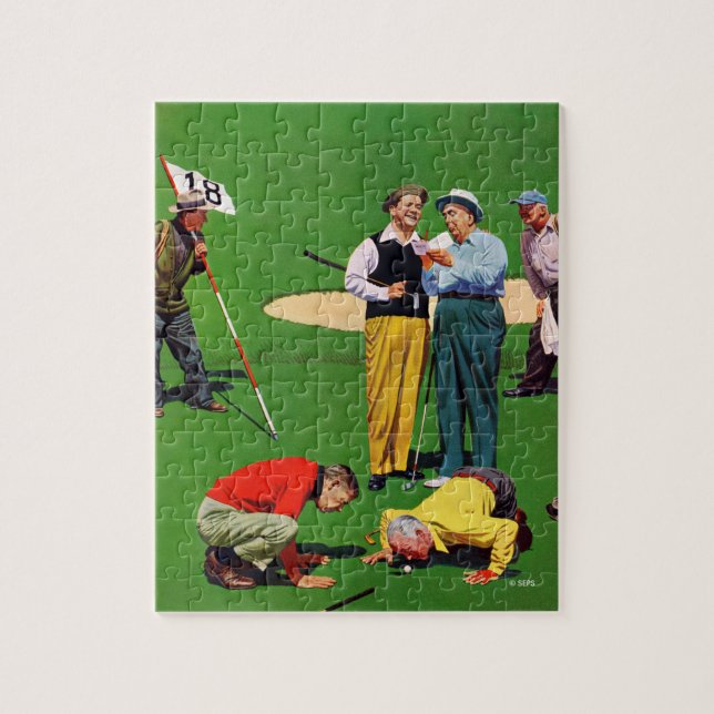 Puzzle Dix-huitième trou (Vertical)