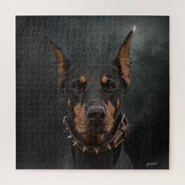 Puzzle Doberman Pinscher (Vertical)