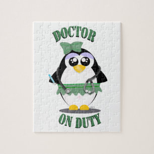 Puzzle Docteur pingouin en service (femelle)