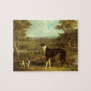 Puzzle Dogs, Greyhound and Spaniel, Doctor Fop by Herring