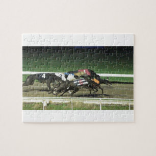 Puzzle Dogs racing greyhound sporting