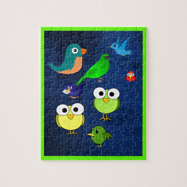 Puzzle d'oiseaux (Vertical)