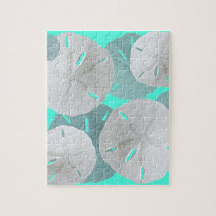 Puzzle Dollars de sable bleu
