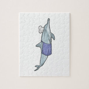 Puzzle Dolphin as Cook