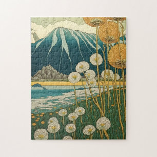 Puzzle Domaine des Dandelions Art Japonais