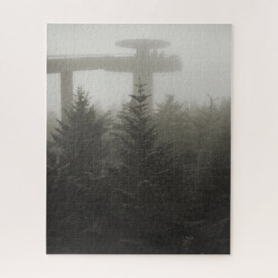Puzzle Dôme de Clingmans dans le brouillard - GSMNP - 16x