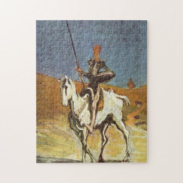 Puzzle "Don don Quichotte et Sancho Panza (Vertical)