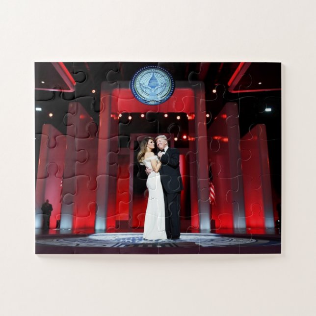 Puzzle Donald et Melania Trump (Horizontal)