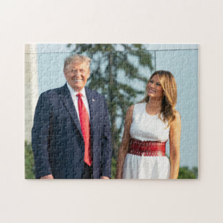 Puzzle Donald Trump & Melania 4 juillet 2020