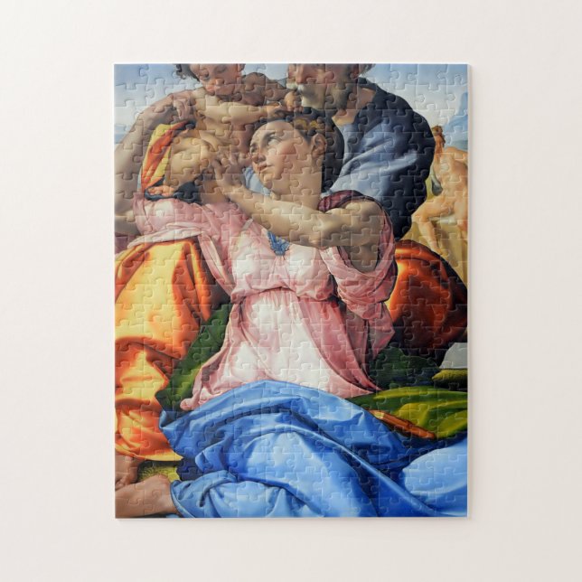Puzzle Doni Tondo, Doni Madona (détail), Michel-Ange, 15 (Vertical)