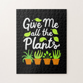 Puzzle Donnez à Gardener tous les Plantes