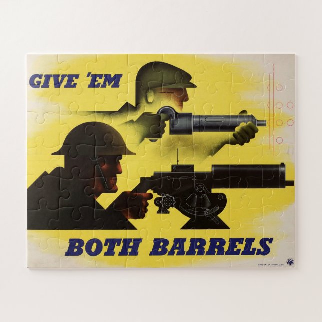 Puzzle Donnez les deux barils, 2ÈME GUERRE MONDIALE Milit (Horizontal)