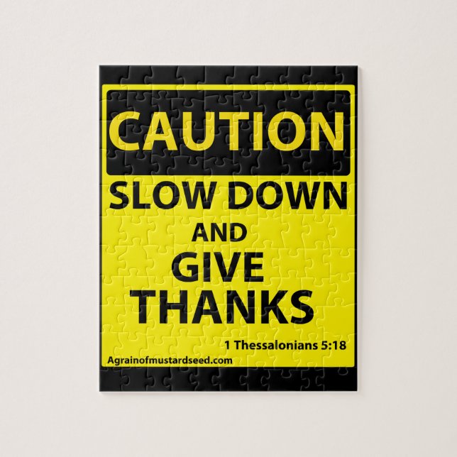 Puzzle Donnez les mercis (Vertical)