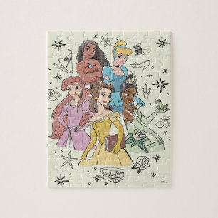 Puzzle Doodles Disney Princess Marker