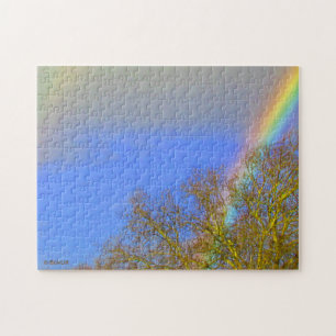 Puzzle - Double arc-en-ciel dans le ciel