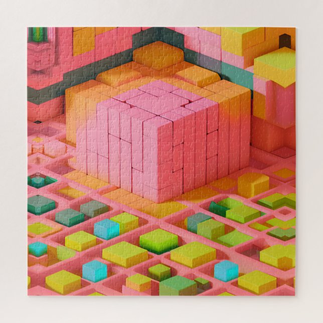 Puzzle Douceur aux couleurs vives (Vertical)