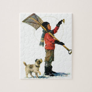 Puzzle Douche à neige