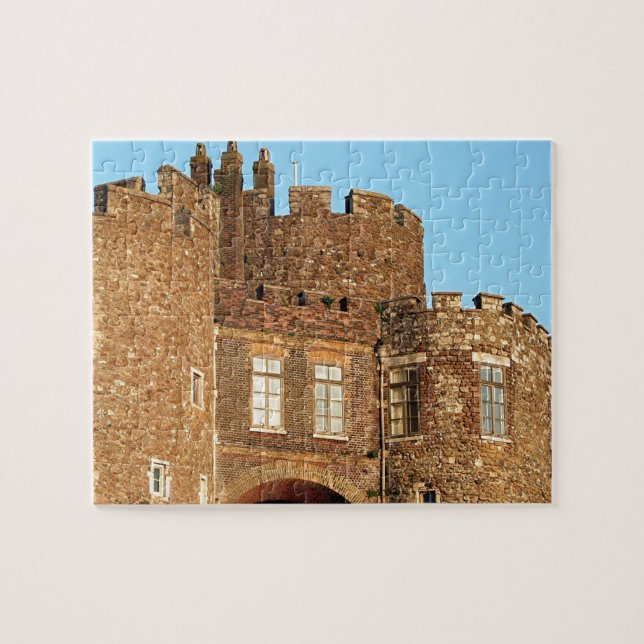 Puzzle Dover Castle, Angleterre, Royaume-Uni (Horizontal)