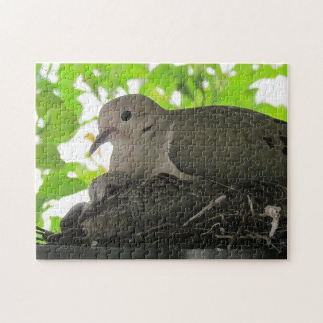 Puzzle - Doves in Nest (Horizontal)