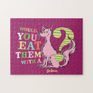 Puzzle Dr Seuss   Voudriez-Vous Les Manger Avec Un Renard