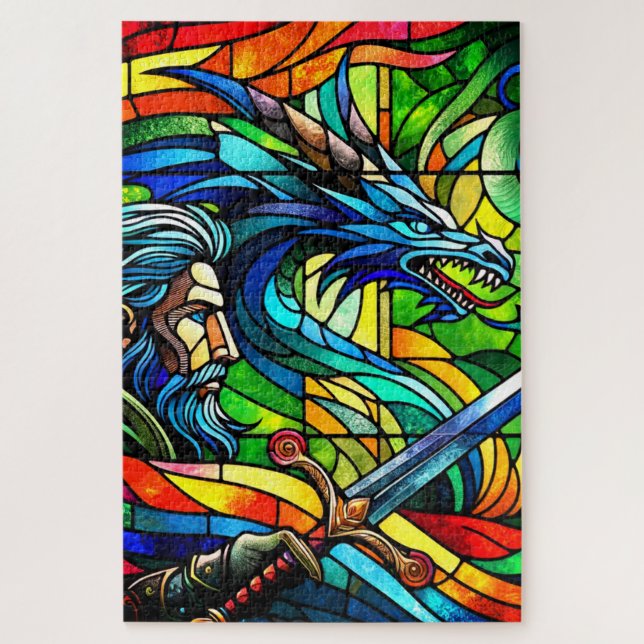 Puzzle Dragon Art (Vertical)