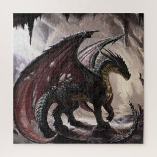 Puzzle Dragon Dans La Grotte