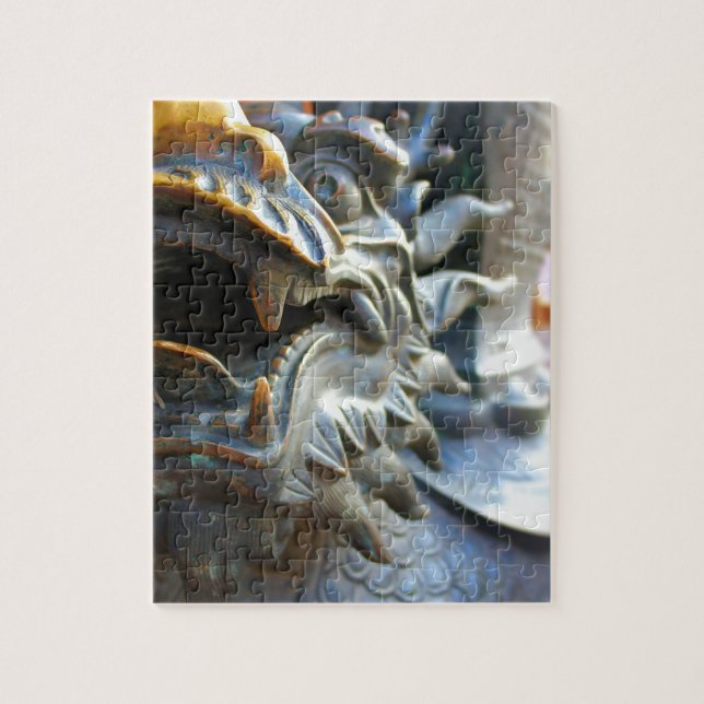 Puzzle Dragon de bronze - Shanghai, Chine - 8x10 - 110 pc (Vertical)