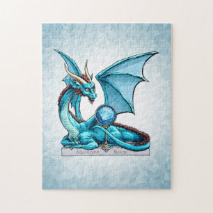 Puzzle Dragon de pierre porte-bonheur de mars :