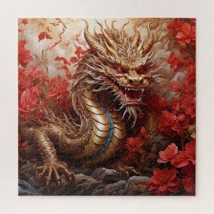 Puzzle Dragon et Fleurs