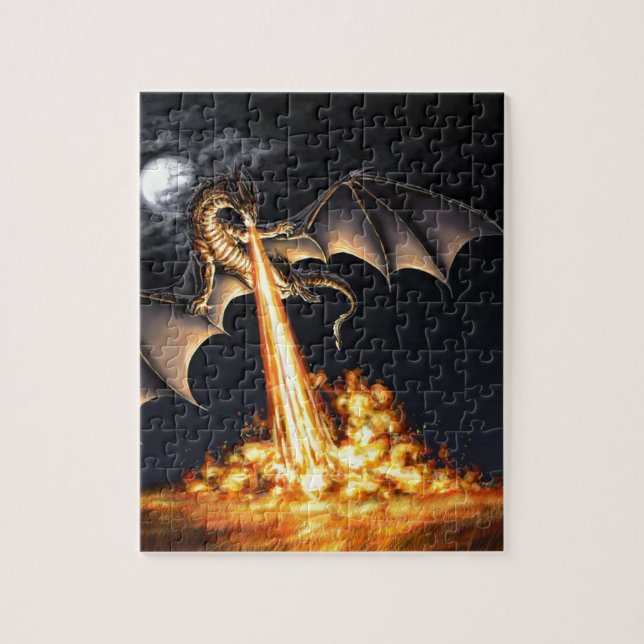 Puzzle Dragon fire (Vertical)