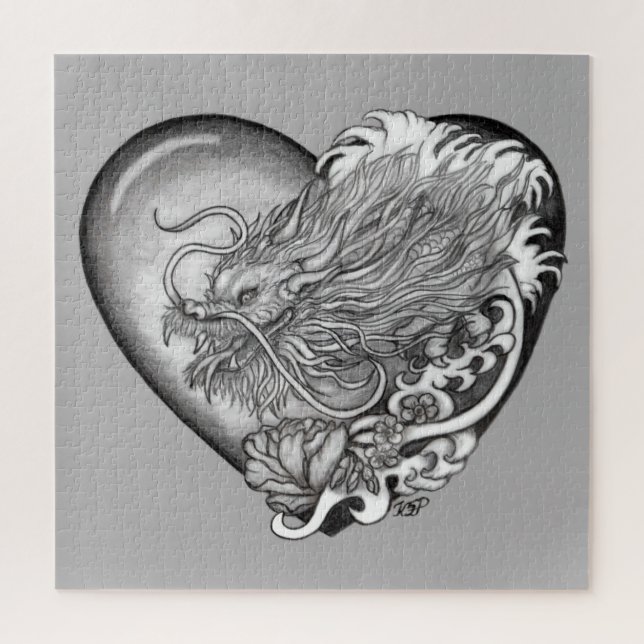 Puzzle Dragon Heart (Vertical)