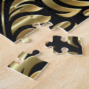 Puzzle - Drama in Black and Gold