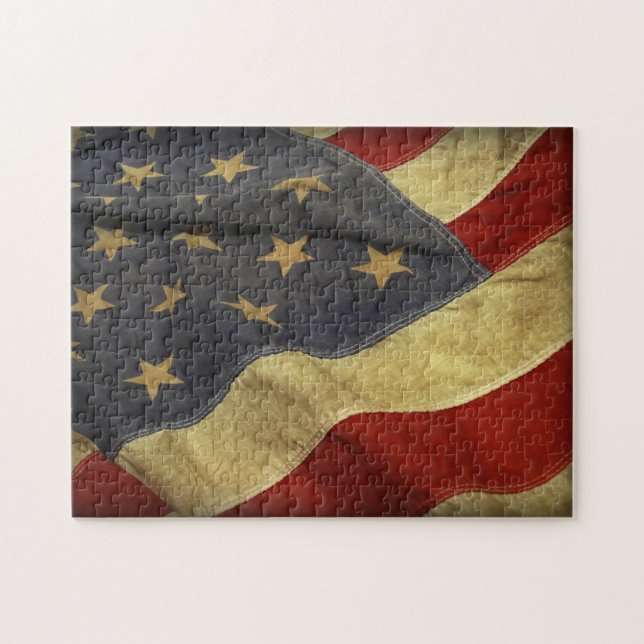 Puzzle Drapeau américain (Horizontal)