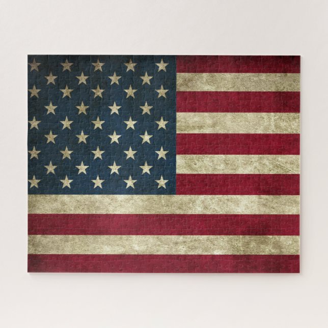 Puzzle Drapeau américain (Horizontal)