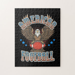 Puzzle Drapeau américain de football