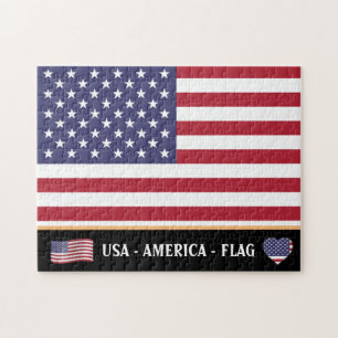 Puzzle Drapeau américain & États-Unis / États-Unis
